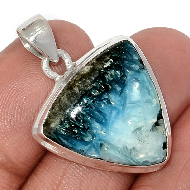 1.3" Blue Ice Glacierite Pendants - BIGP175