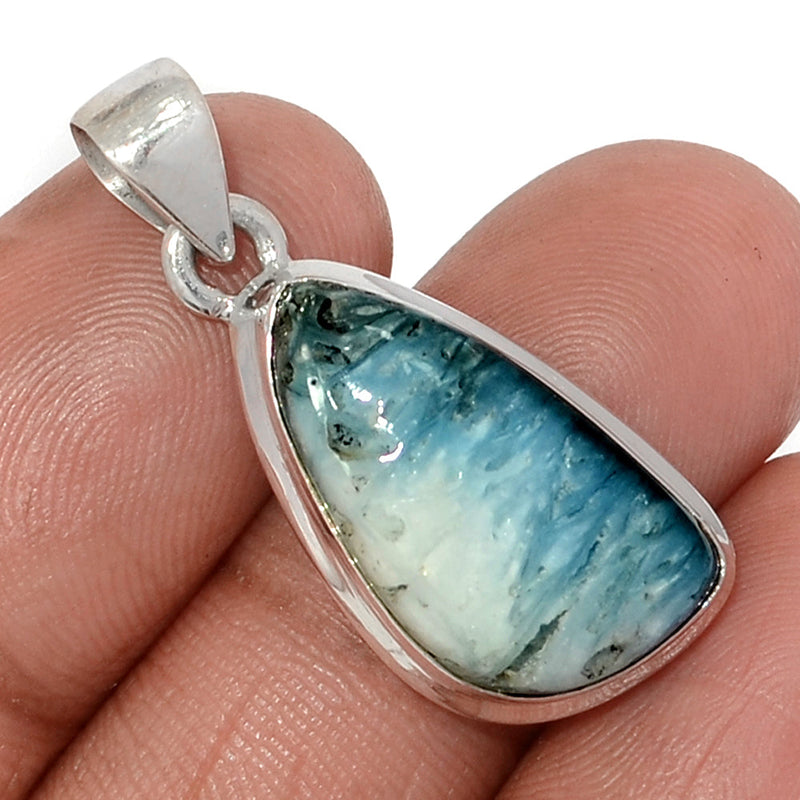 1.3" Blue Ice Glacierite Pendants - BIGP176