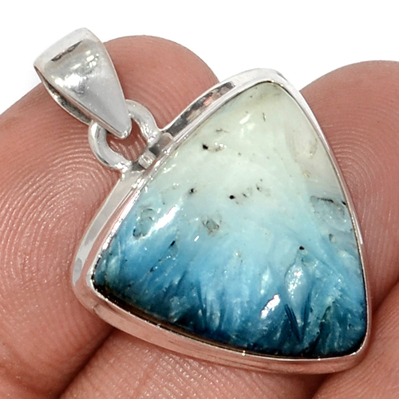 1.2" Blue Ice Glacierite Pendants - BIGP180