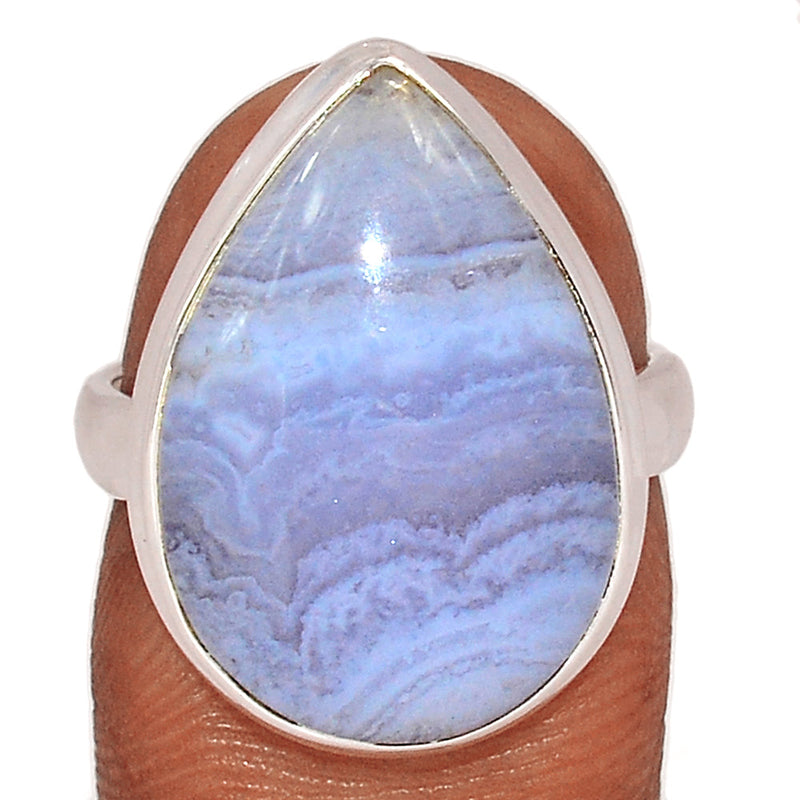 Blue Lace Agate Ring - BLAR1775