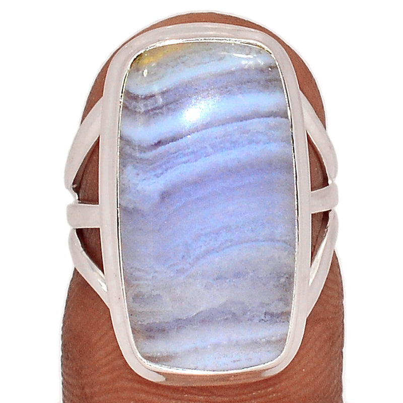 Blue Lace Agate Ring - BLAR1778