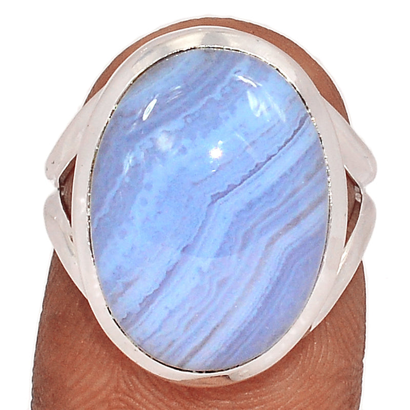 Blue Lace Agate Ring - BLAR1785