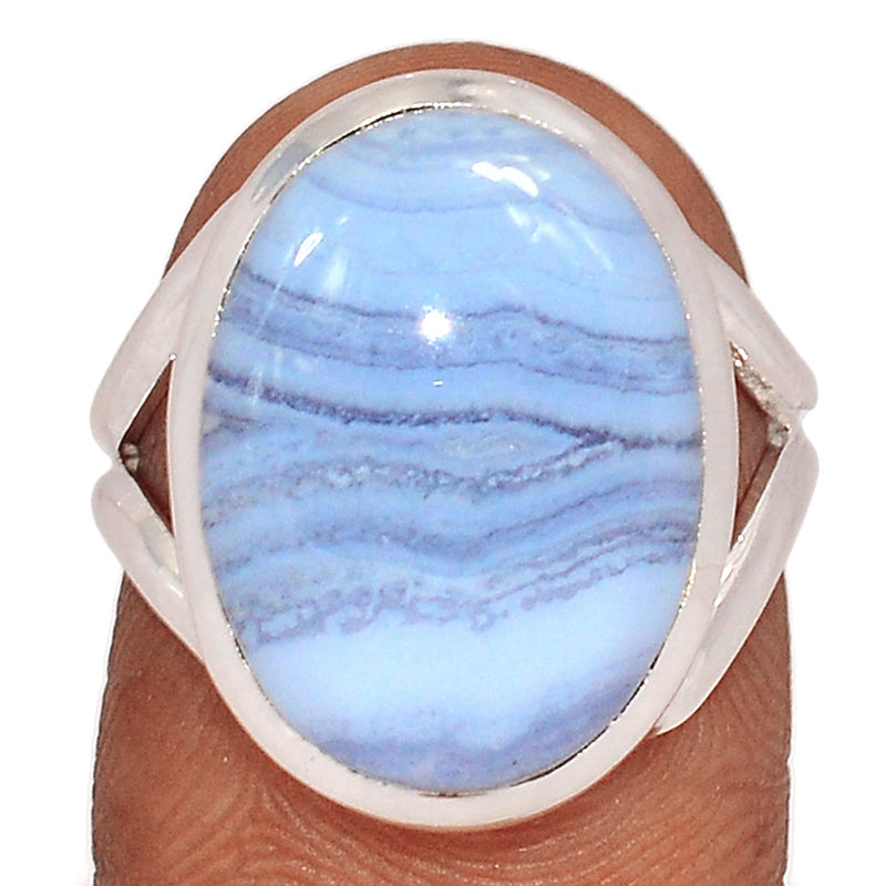 Blue Lace Agate Ring - BLAR1799