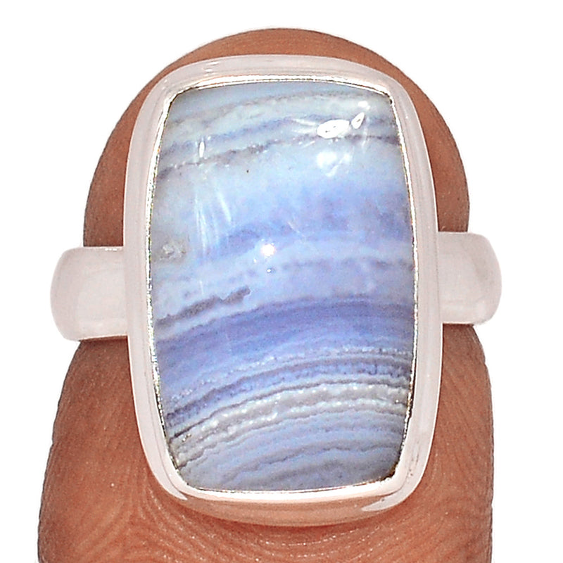 Blue Lace Agate Ring - BLAR1800