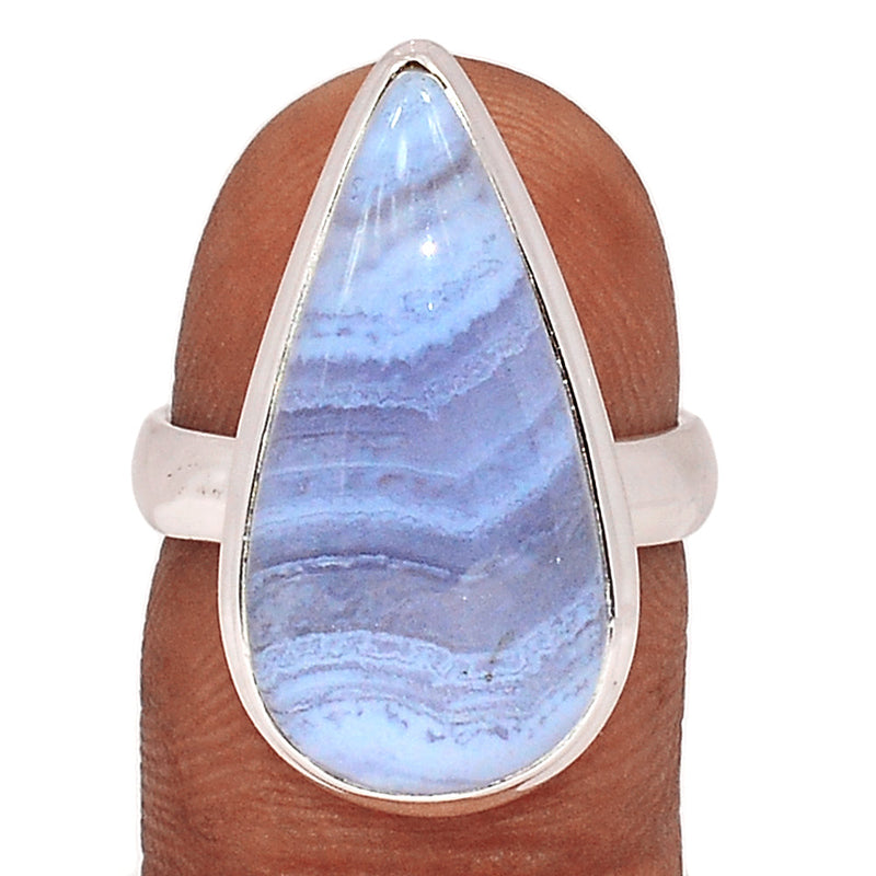 Blue Lace Agate Ring - BLAR1802