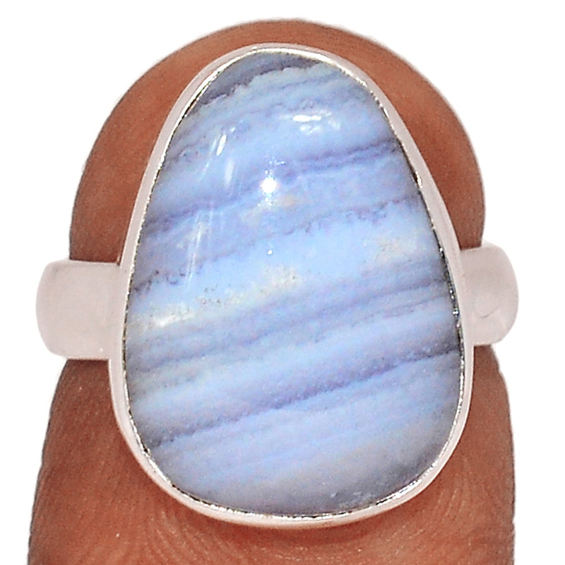 Blue Lace Agate Ring - BLAR1803