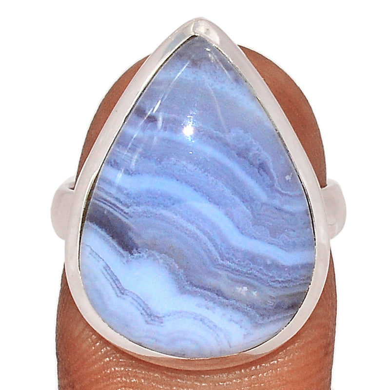 Blue Lace Agate Ring - BLAR1805