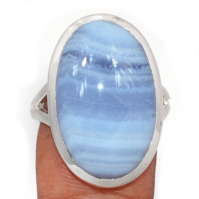 Blue Lace Agate Ring - BLAR1830