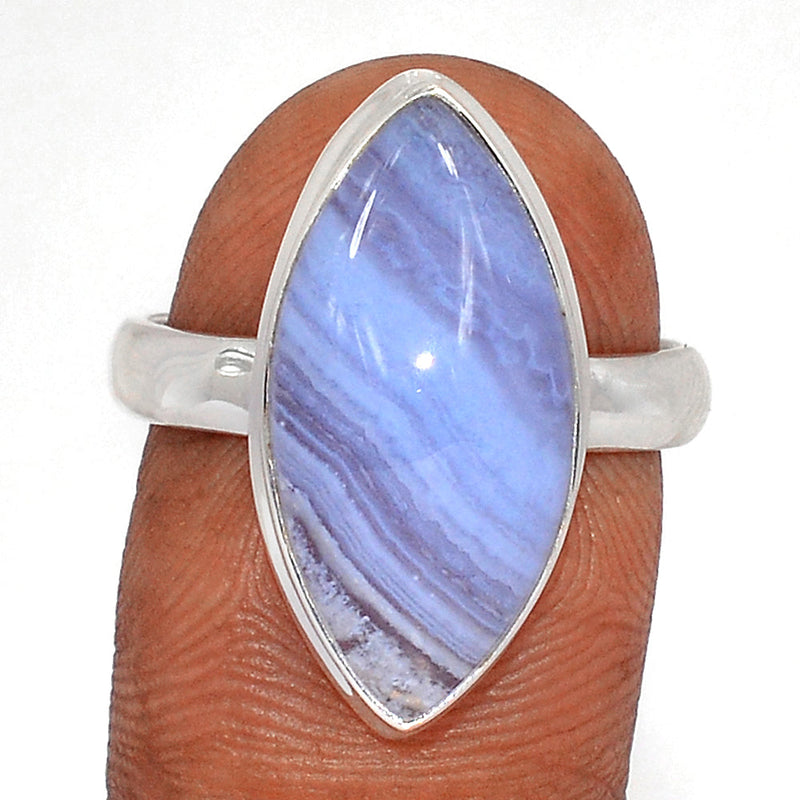 Blue Lace Agate Ring - BLAR1838