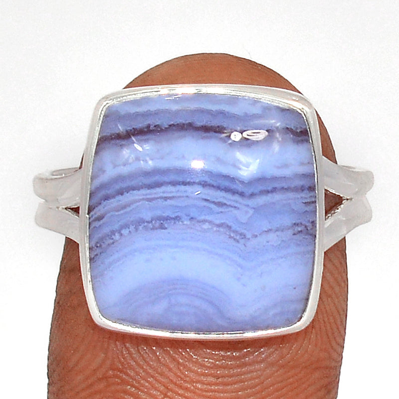 Blue Lace Agate Ring - BLAR1839