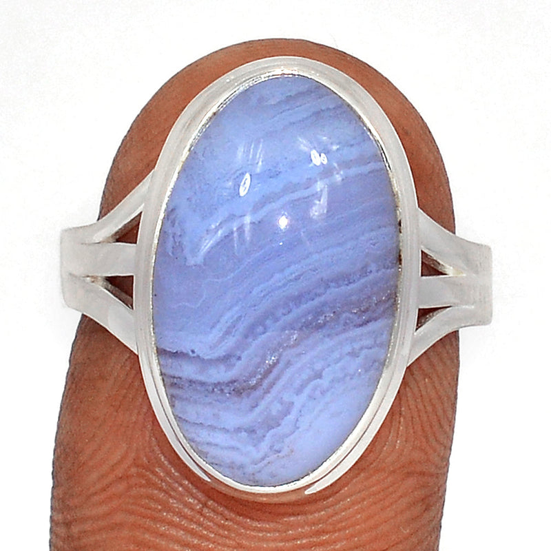 Blue Lace Agate Ring - BLAR1840