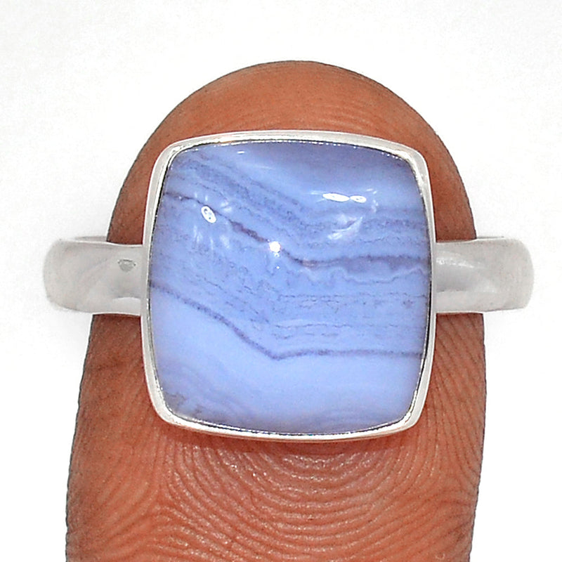 Blue Lace Agate Ring - BLAR1842