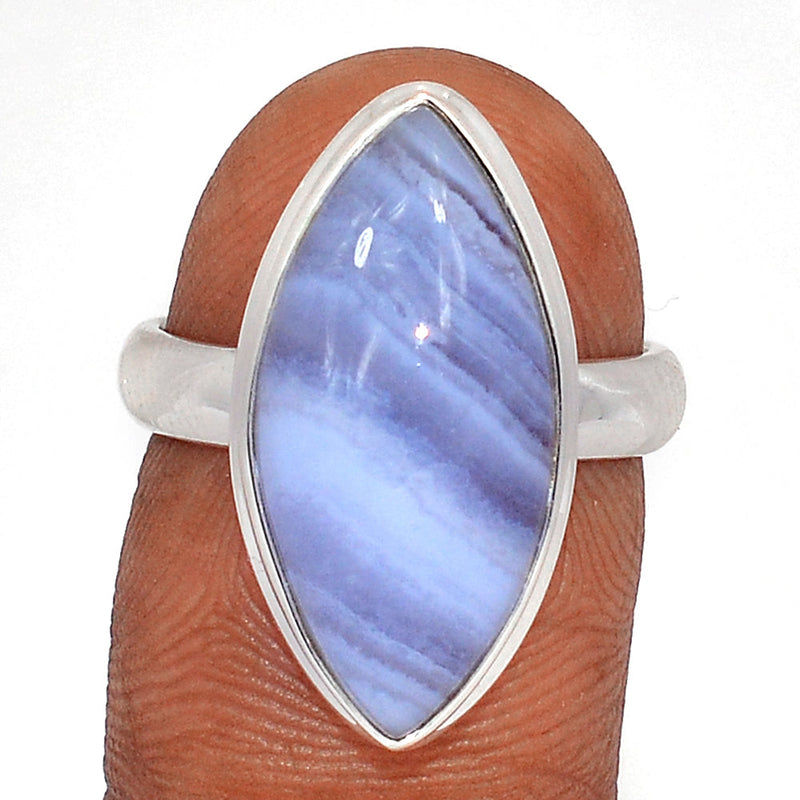 Blue Lace Agate Ring - BLAR1843