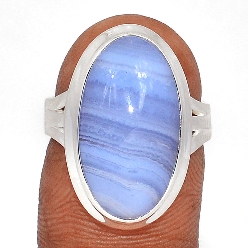 Blue Lace Agate Ring - BLAR1853