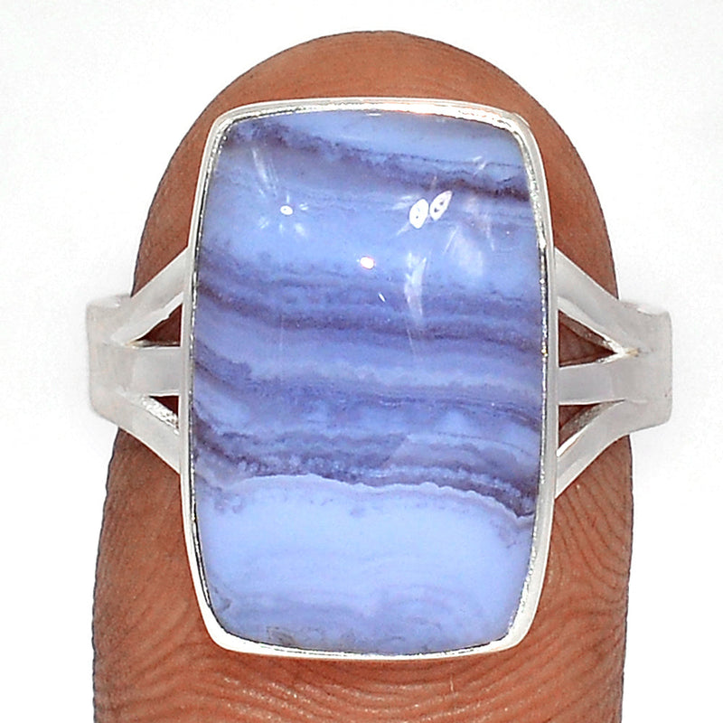 Blue Lace Agate Ring - BLAR1854