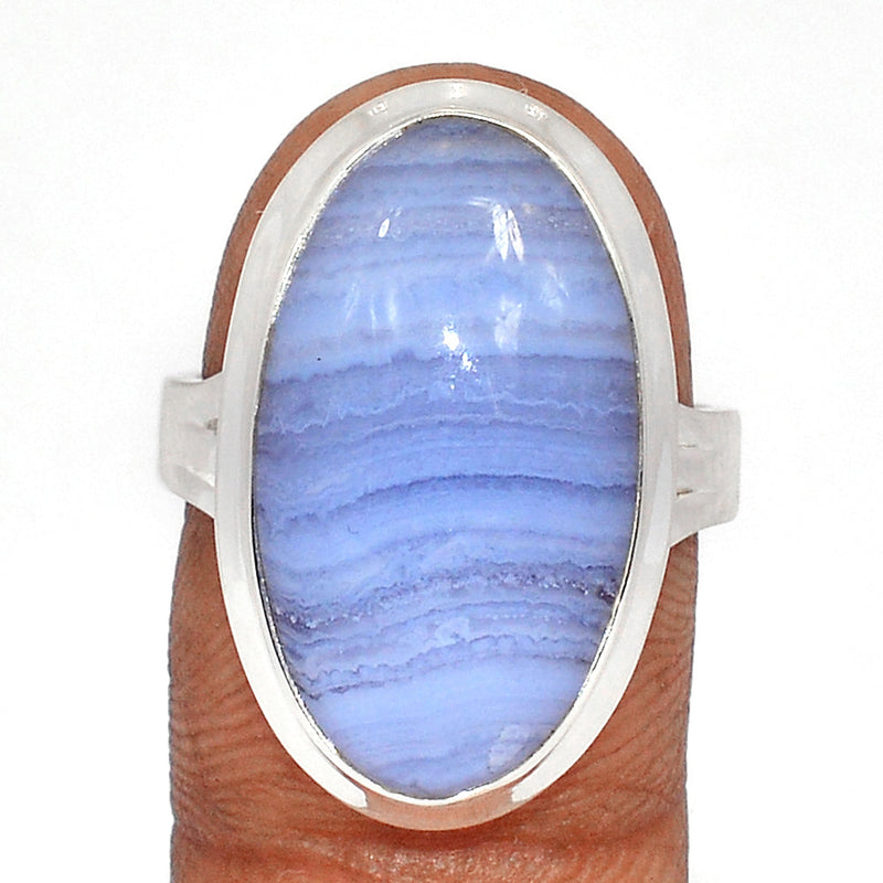 Blue Lace Agate Ring - BLAR1860