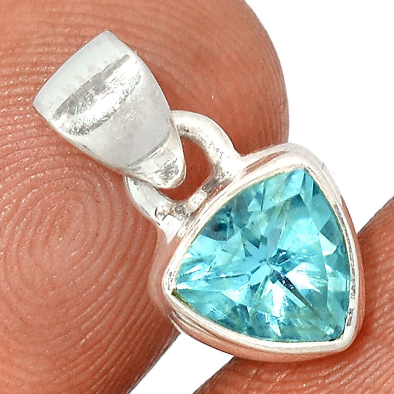 0.7" Blue Topaz Pendants - BLTP1557