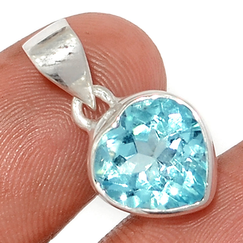 0.8" Blue Topaz Pendants - BLTP1576