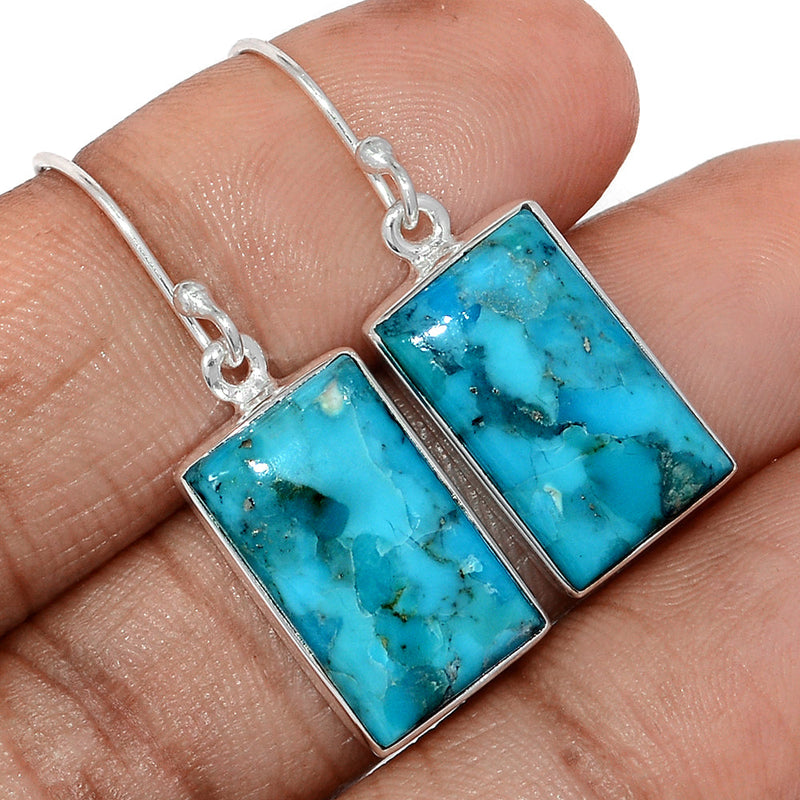 1.5" Blue Mohave Turquoise Earrings - BMTE1800