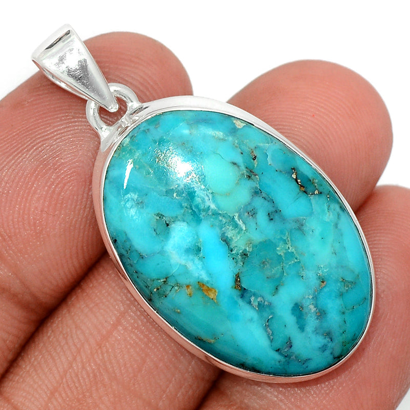 1.6" Blue Mohave Turquoise Pendants - BMTP2085