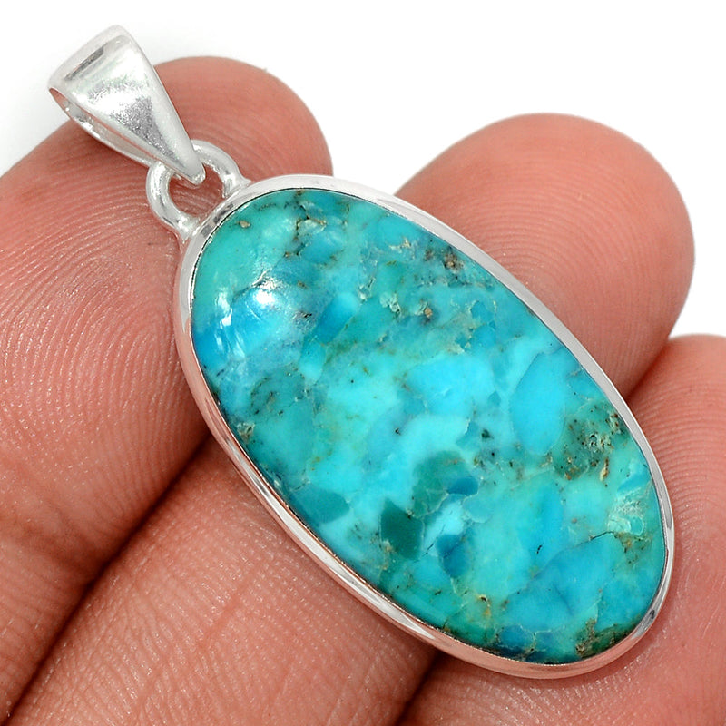 1.6" Blue Mohave Turquoise Pendants - BMTP2091