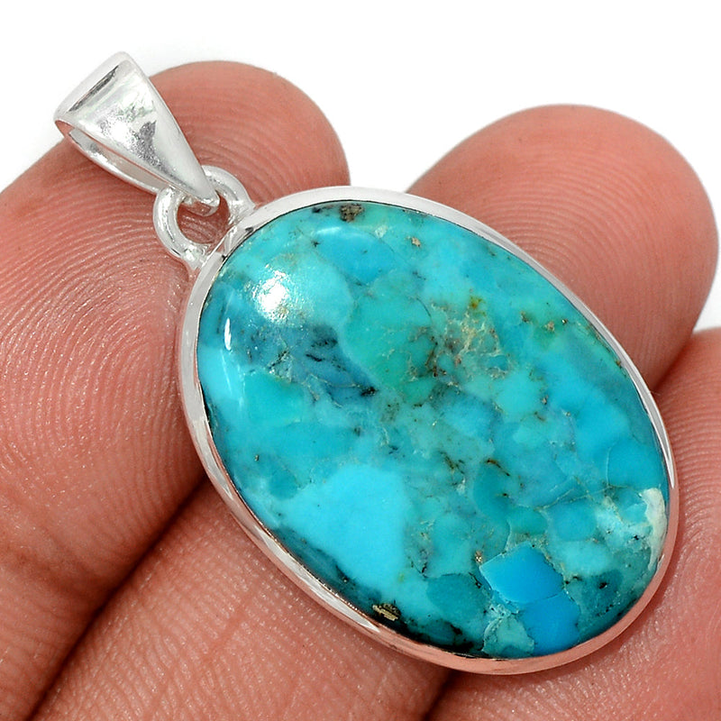 1.5" Blue Mohave Turquoise Pendants - BMTP2096