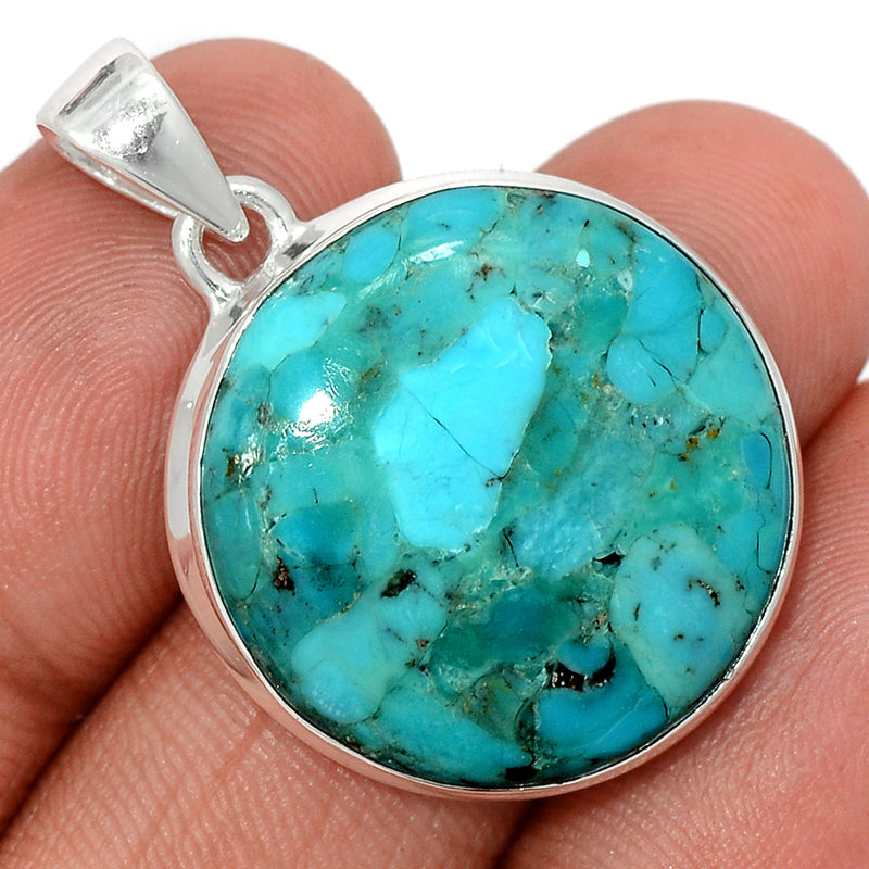 1.3" Blue Mohave Turquoise Pendants - BMTP2100