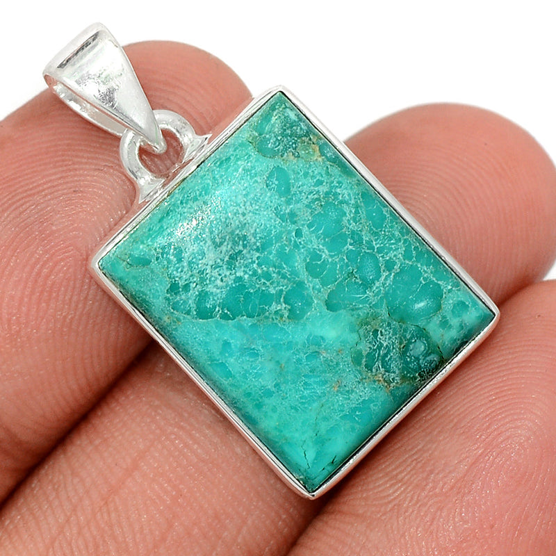 1.2" Blue Mohave Turquoise Pendants - BMTP2107