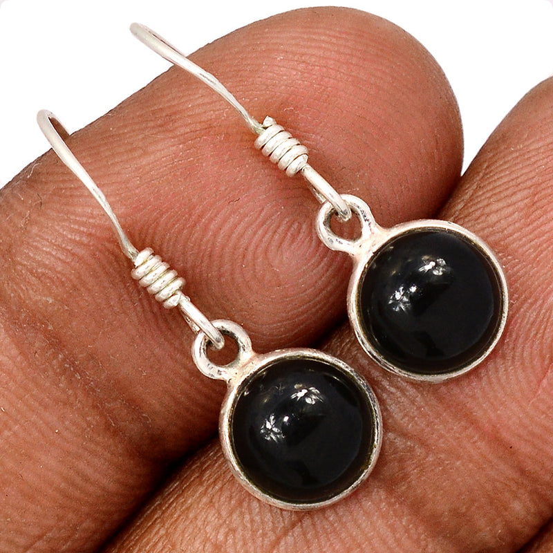 1" Black Onyx Earrings - BOXE1343