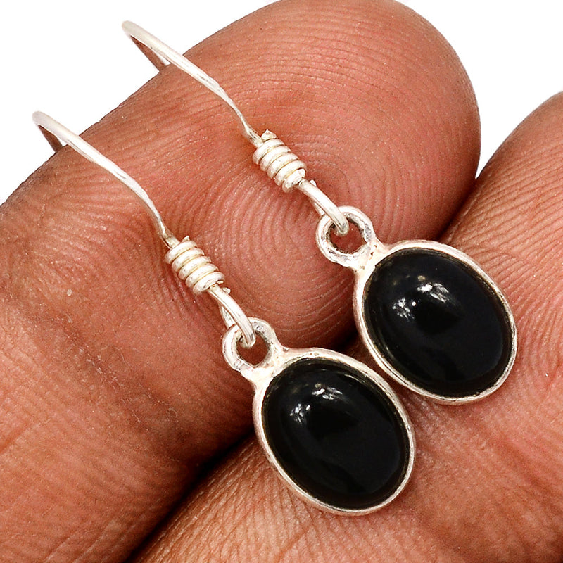 1.1" Black Onyx Earrings - BOXE1349