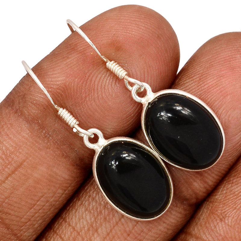 1.2" Black Onyx Earrings - BOXE1362