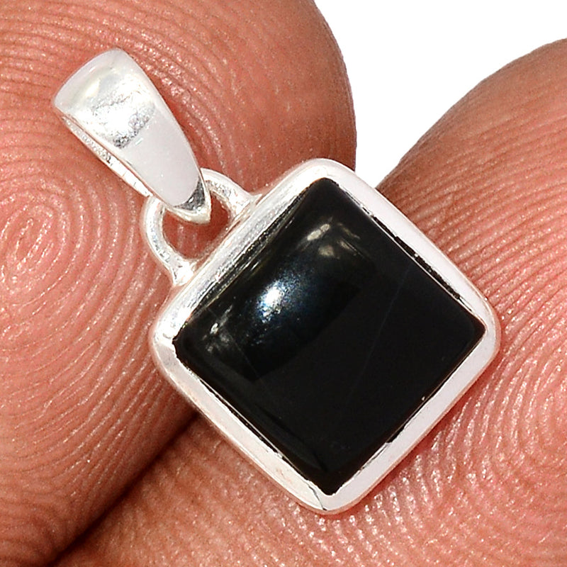 0.6" Black Onyx Pendants - BOXP2389