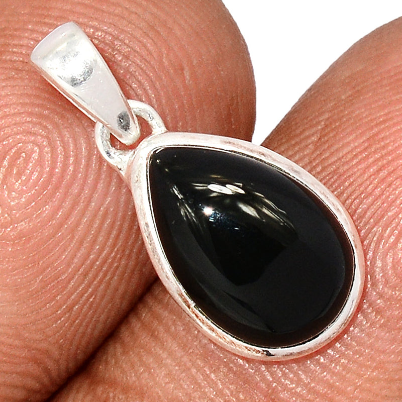 0.8" Black Onyx Pendants - BOXP2392