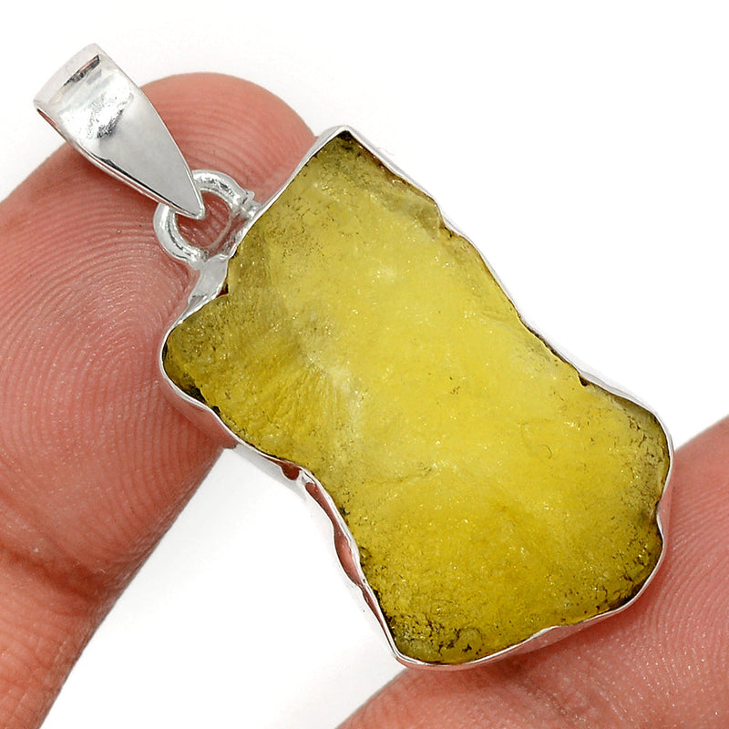 1.5" Brucite Rough Pendants - BRRP313