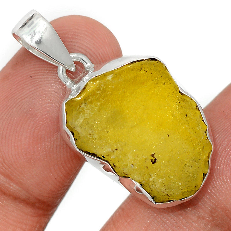 1.3" Brucite Rough Pendants - BRRP327