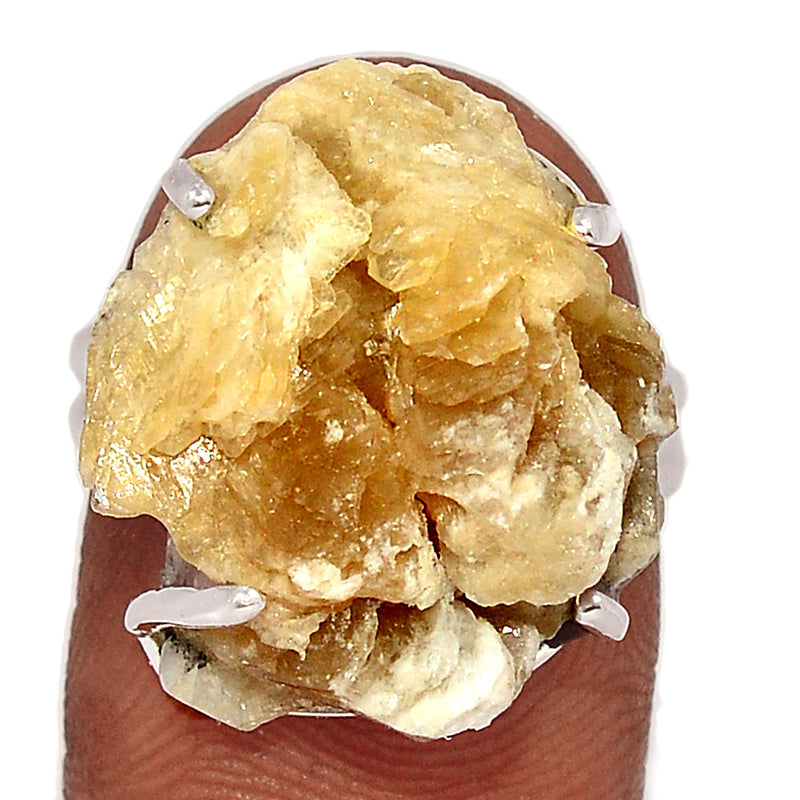 Claw - Barite Rough Ring - BRTR33