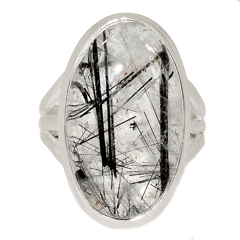 Black Rutilated Quartz Ring - BRUR2899