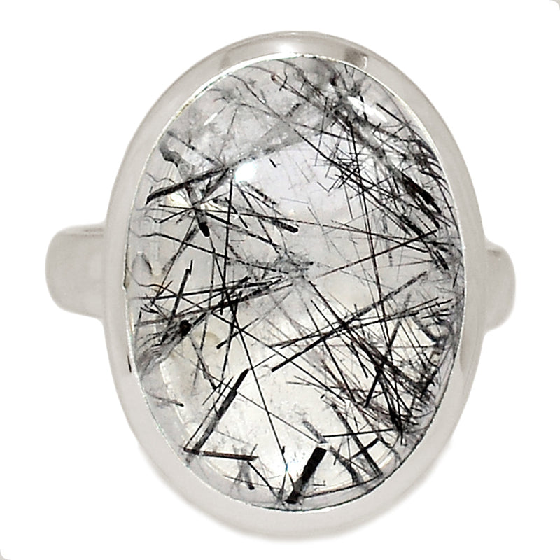 Black Rutilated Quartz Ring - BRUR2900