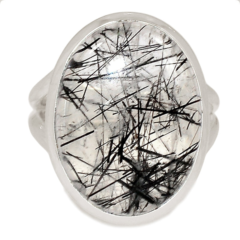 Black Rutilated Quartz Ring - BRUR2901