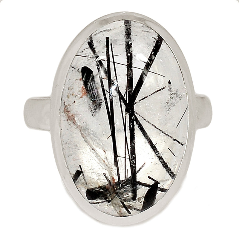 Black Rutilated Quartz Ring - BRUR2902