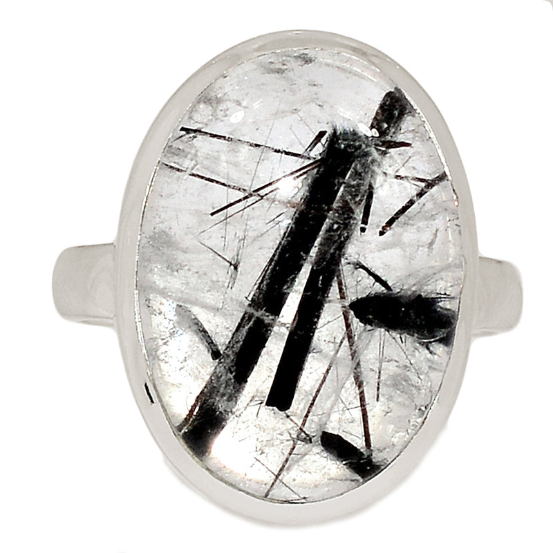 Black Rutilated Quartz Ring - BRUR2903