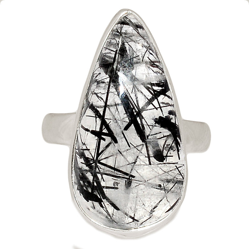 Black Rutilated Quartz Ring - BRUR2905