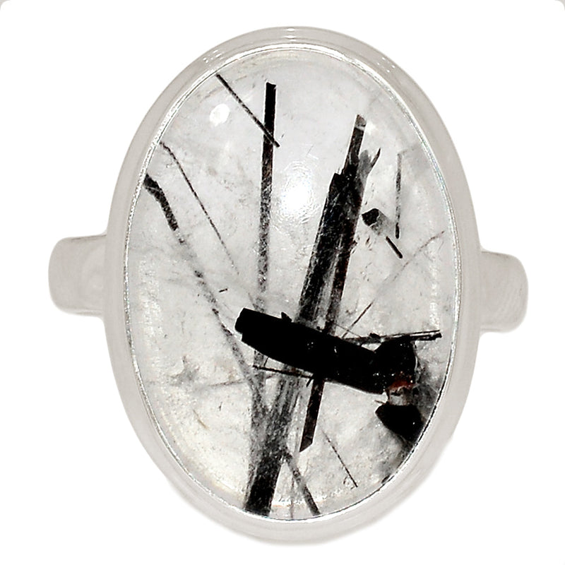 Black Rutilated Quartz Ring - BRUR2906