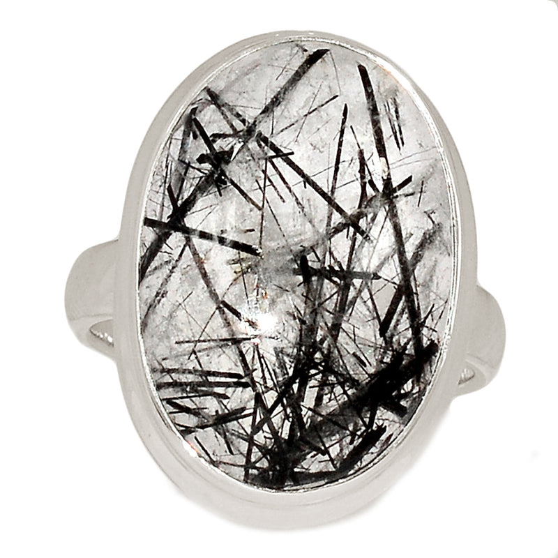 Black Rutilated Quartz Ring - BRUR2910