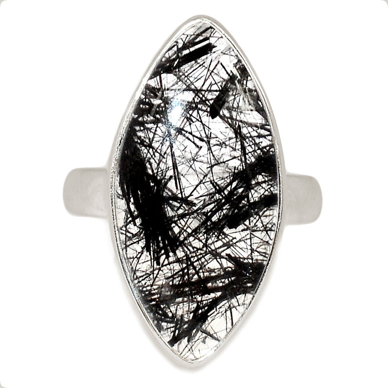 Black Rutilated Quartz Ring - BRUR2911