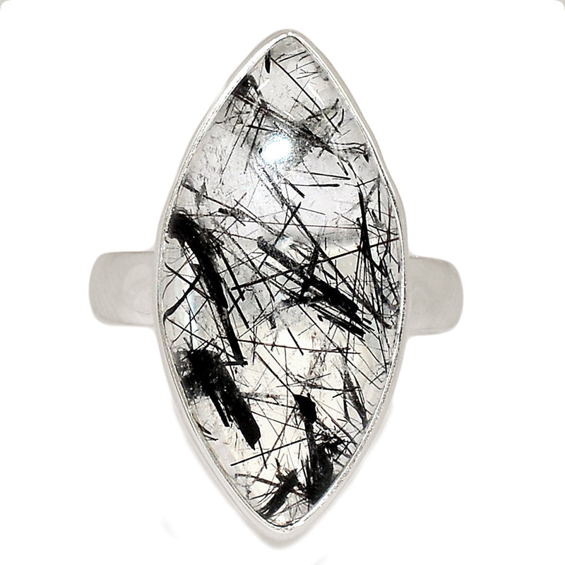 Black Rutilated Quartz Ring - BRUR2913