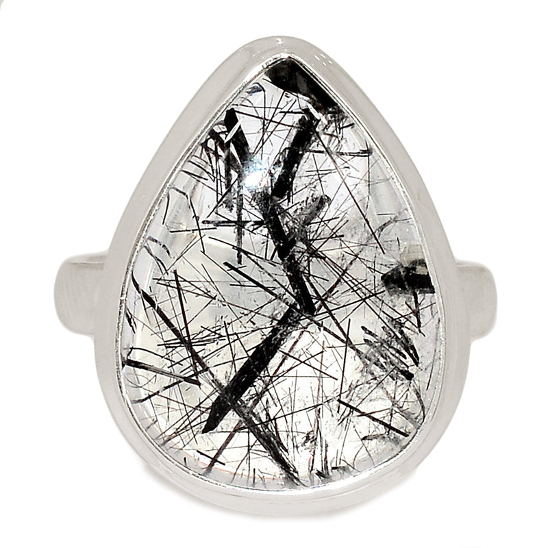 Black Rutilated Quartz Ring - BRUR2914