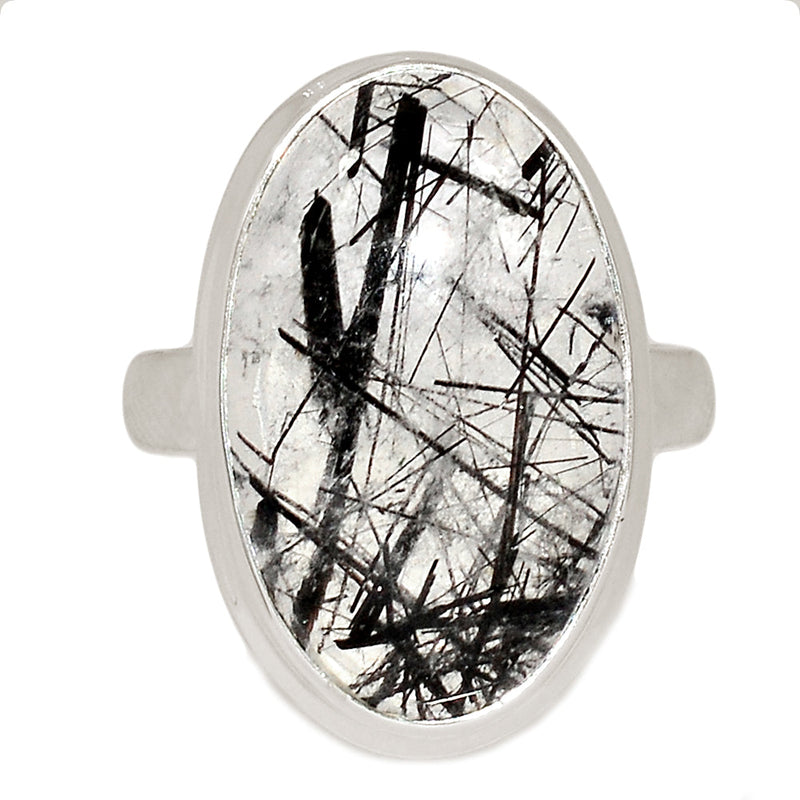 Black Rutilated Quartz Ring - BRUR2915