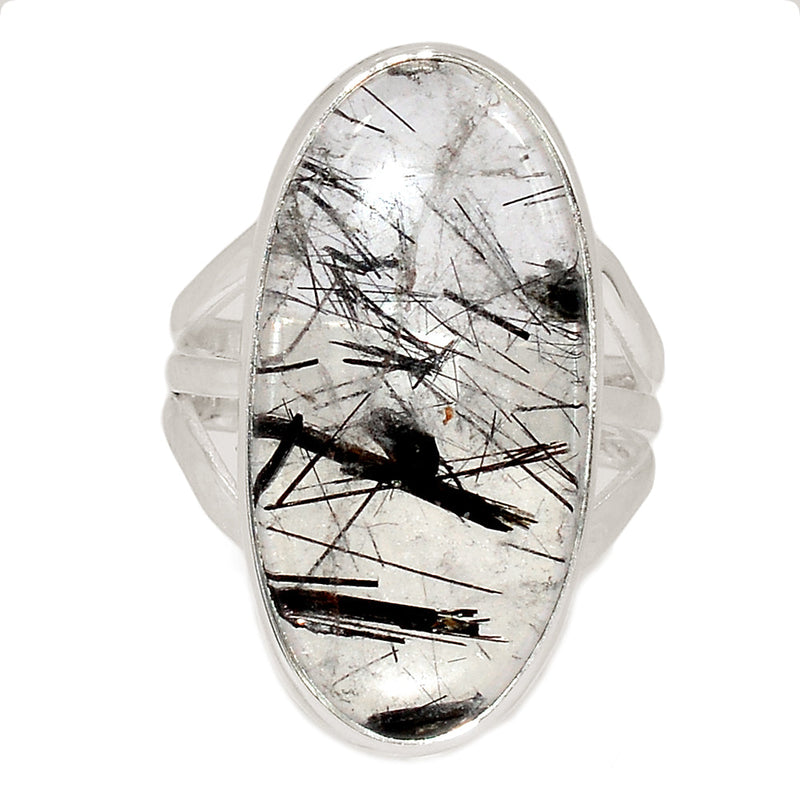 Black Rutilated Quartz Ring - BRUR2917