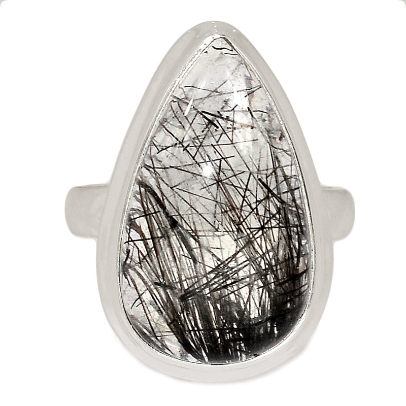 Black Rutilated Quartz Ring - BRUR2919